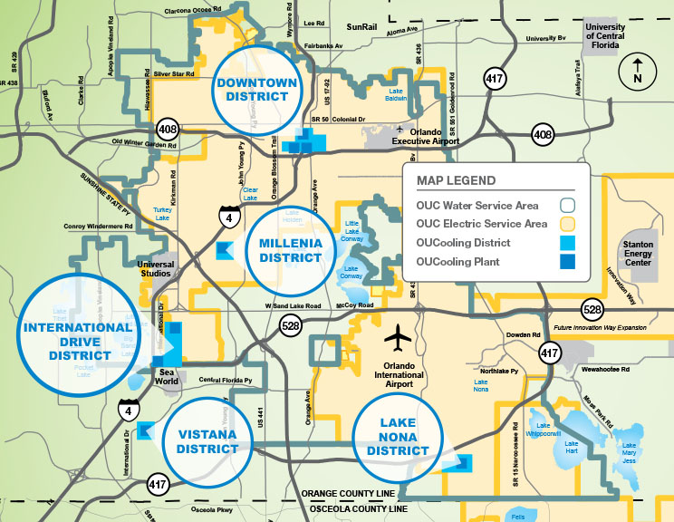 OUCooling map