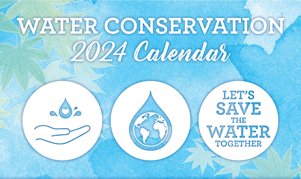 Calendario de conservación del agua 2024 de OUC