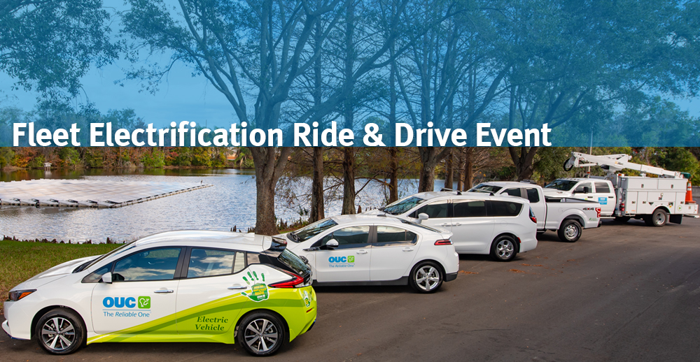 OUC's Fleet Electrification Ride and Drive Event